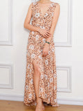 Yeknu  Jastie Women Summer Dress Floral Print Maxi Dresses Bohemian Hippie Beach Long Dress Women's Clothing vestidos de verano