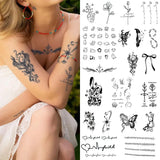 Yeknu  1Set of 20Pcs Waterproof Temporary Tattoo Stickers, Long-lasting Waterproof for One to Two Weeks, Suitable For Arm, Chest, Leg
