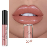 Yeknu 12 Colors Sexy Women Lipstick Waterproof Long Lasting Moisturizing Nonstick Lip Gloss Nude Creamy Semi Lip Tint Beauty Makeup