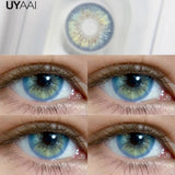 Yeknu  NEW Color Contact Beauty Blue Colorcon PATTAYA Series Lens Natual Brown Lens Cosmetic Colorcon Beauty Soft Green Pupils