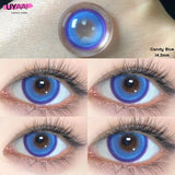 Yeknu  Color Contact Lenses for Eyes Korean Lens Natural Lenses Brown Lenses Blue Eye Contact Brown Big Eyes  Color Lens Eye