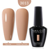 Yeknu  10ml Pearl Shell Color UV Gel Nail Polish Semi Permanent Golden Nail Art Gel Varnish Hybrid Nail Gel Polish Manicure Base