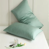 Yeknu  Luxurious 60S Lyocell pillowcase single product summer ice silk cool pillow case single pillowcase a pair.