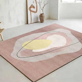 Yeknu  Scandinavian Loop Pile Rug Living Room Modern Light Luxury Coffee Table Carpet Bedroom Bedside Floor Mats Home Decoration