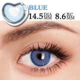 Yeknu  Cosmetics Color Contact Lenses Cosplay Red Color Lens Anime Black Lenses Korean Lenses Grow Eye Big Eye lens Blue Lenses
