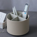 Yeknu  Rotatable 360 Degree Storage Holder Box Makeup Brush Rotating Desktop Rotary Cylinder Cosmetics Shelf  Pen Holder