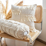 Yeknu  Nordicins Inspired Cotton Linen Pillowcase Living Room Sofa Cuion Sample Room Pillow Home Decorative Pillow Cover