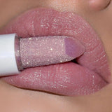 Yeknu Glitter Matte Temperature Change Lipstick Waterproof Long Lasting Diamonds Lipsticks Non Stick Red Pink Lip Tint Makeup Cosmetic