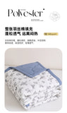 Yeknu 2025 new washed cotton summer quilt skin-friendly grinding summer cool quilt printing student dormitory air conditioner quilt