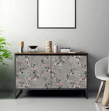 Yeknu  10M Vintage Floral Green Peel And Stick Retro European Style Self-adhesive Waterproof Wallpapers Living Room Bedroom Renovation