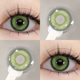 Yeknu  Color Contact Beauty OMG Series Colorcon Black Lens Big Eyes Cosmetic Green Lenses Colorcon NEW NAJIA Series Blue Pupils