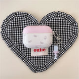 Yeknu  Korean Cute Bow Suitable for Airpods Pro Earphone Cover iPhone 3 Bluetooth Wireless Protective Cover Airpods 1/2