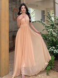 Yeknu  Summer Drape Halter Neck Long Dress Women Deep Strap Backless Sexy Holiday Dresses Bohemian Casual Beach Maxi Dress