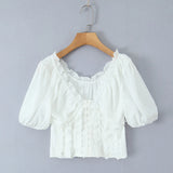 Yeknu  Holiday Style Beach Bohemian Top Sleeveless Summer Women's Lace Lace Tank Tops