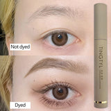 Yeknu  Light Golden Brown Dyeing Eyebrow Cream Long Lasting Waterproof Quick-dry Pink Liquid Dyeing Eyebrow Enhancers Makeup Cosmetics