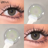 Yeknu  Color Contact Lenses Black Lens For Eye Cosmetic Woman accesories Blue Eyes Contact Makeup Beauty Colorcon Water Light