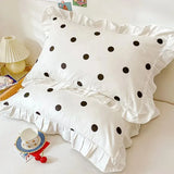 Yeknu  INS Style Pillowcases, Soft Pillow Covers for Home & Student Dorm, Large & Small Sizes, All-Match Universal Design