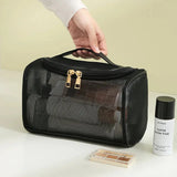 Yeknu  1 Piece Travel Organizer Cosmetic Bag Large Capacity Tote Bag for Travel and Home Storage