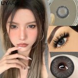 Yeknu  NEW Cosplay Colored Contact Lenses for Eyes Anime Purple Lenses Cosmetic Blue Eye Contacts Brown Natural Fashion Lenses