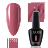Yeknu  15ml Gel Nail Polish Semipermanente Varnishes Lacquer Esmalte Black White Color UV Lakiery Hybrydowe Vernis Gellak Polish