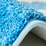 Yeknu  Soft Tufting Scenic Bathroom Mat Ocean Wave Bedroom Carpet Anti-slip Rug Doormat Foot Dry Tidy Pad Aesthetic Home Room Decor