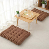 Yeknu  Home Creative Soft Biscuit Shape Cushion Classical Pillow Chair Car Seat Pad Decorative Cookie Tatami Back Cushion Sofa