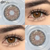 Yeknu  NEW Cleopatra Series Contact Lenses Cosmetics Eye Color Lenses Woman Accesories Black Lens Makeup Beauty Brown Lenses