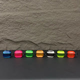 Yeknu  Candy colored black background flowing light headphone case protective cover with circular shock-absorbing protective cover