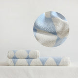 Yeknu  Color Matching Pure Cotton Towels Yarn-dyed Face Soft Towel Class Long-staple  Absorbent Bath Towel  Kids Towel