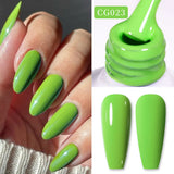 Yeknu  10ml Gold Glitter Gel Nail Polish Crystal Semi Permanent Soak Off UV Gel Varnish Nail Art Manicure Base Top Coat