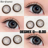 Yeknu  1 Pair Lenses Colored Contact Lenses With Degree Brown Contact Lenses Big Eye Lenses Natural Korean Lenses