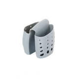 Yeknu  Kitchen Sink Hollow Drainage Hanging Basket Double Silicone Brush Sponge Hanging Bag Sundries Faucet Drainer Kitchen Tools