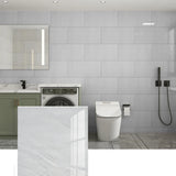 Yeknu  20pcs Imitation Marble Ceramic Tiles Self-Adhesive Wall Stickers Waterproof Background Floor Wallpaper Brick Papers Home Decor