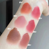 Yeknu  New Luxury Matte Liquid Lipstick Waterproof Long Lasting Velvet Sexy Red Lip Gloss Lint Tube Makeup Cosmetic Lipsticks Lipgloss