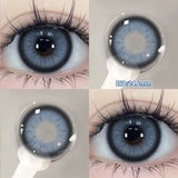 Yeknu  2pcs/pair Beauty Purple Contact Lenses for Eyes Myopia Colored Contact Lenses Natural Blue Lens Fashion Cosplay Pupils