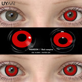 Yeknu  Cosplay Lenses Makeup Colored Pupil White Lenses Hallowen Contact Lenses Cosmetics Eye Contacts Black Lens Women Cosplay