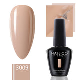 Yeknu  15ml Gel Nail Polish Semipermanente Varnishes Lacquer Esmalte Black White Color UV Lakiery Hybrydowe Vernis Gellak Polish