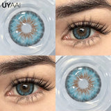 Yeknu  NEW Cleopatra Series Contact Lenses Cosmetics Eye Color Lenses Woman Accesories Black Lens Makeup Beauty Brown Lenses