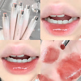 Yeknu Korean Jelly Lipstick Long Lasting Moisturising Water-light Mirror Lip Glaze Non-stick Cup Crystal Clear Solid Lip Gloss Makeup