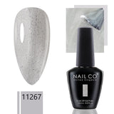 Yeknu  15ml Gel Nail Polish Semipermanente Varnishes Lacquer Esmalte Black White Color UV Lakiery Hybrydowe Vernis Gellak Polish
