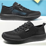 Yeknu  Large Size 46 Comfortable Men's Shoes Light Fashion Casual Sports Shoes Breathable Flying Mesh Top Loafers zapatillas de deporte