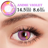 Yeknu  Cosmetics Color Contact Lenses Cosplay Red Color Lens Anime Black Lenses Korean Lenses Grow Eye Big Eye lens Blue Lenses