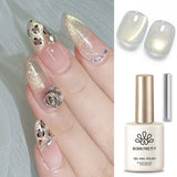 Yeknu  15ml Aurora Glitter Gel Nail Polish Iridescent Pearl Shimmer Effect Soak Off UV LED Manicure Varnishes