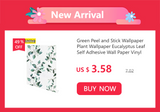Yeknu  Blue Peacock Peel and Stick Wallpaper Boho Floral Self Adhesive Wall Paper Waterproof Leaf Contact Paper for Cabinet Shelf Liner