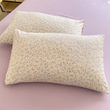 Yeknu  New Flower Washable Single Pillowcase Double Yarn Printed Dormitory Single Pillowcase, No Sheet And Quilt Cover