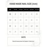 Yeknu  10PCS handmade coffin shaped nail art, beautiful fake nails, Chinese style wintersweet art nail art, suitable for women to use