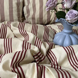 Yeknu  Bedding Set Striped Boys and Girls Twin Large Bedding Set Bedding Adult Fashion Bedding Set