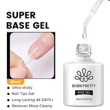 Yeknu  10ml Jelly Nude Gel Nail Polish Crystal Translucent Coffee Soak Off Semi-Permanent Varnish Base Top Coat Manicure