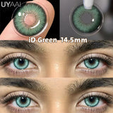Yeknu   Color Contact Lenses NEW iD Series Beauty Green Lens Makeup Colorcon Fashion Black Eyes Lens Natural Brown Lenses For Eyes