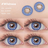Yeknu  Color Contact Lenses for Summer Korean Fashion Blue Lenses Fashion Lenses Color Eye Lens Green Lenses